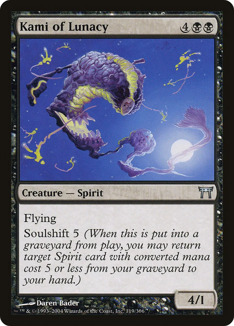 Kami of Lunacy — Champions of Kamigawa — Magic: The Gathering