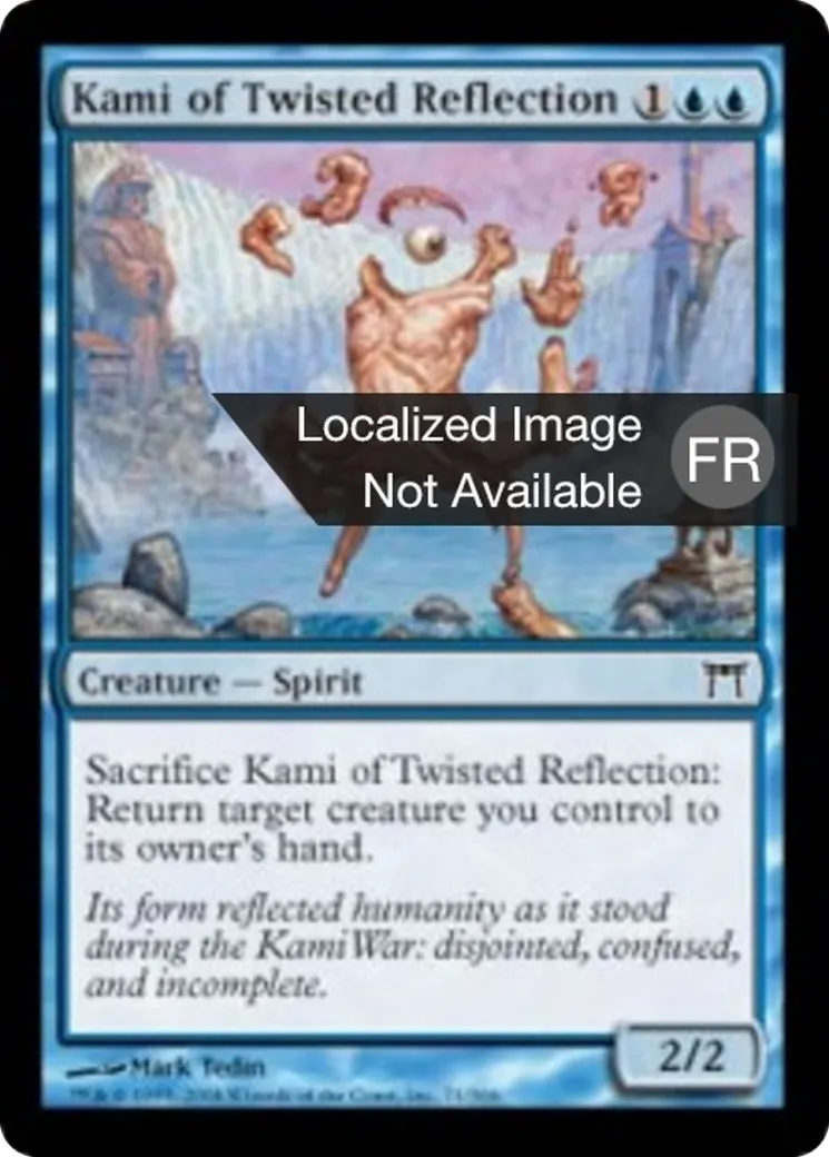 Kami du reflet perverti from Champions of Kamigawa - Magic: The Gathering