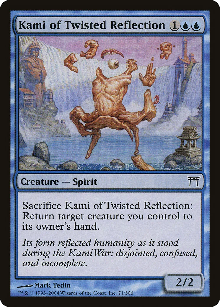 Kami of Twisted Reflection — Champions of Kamigawa — Magic: The Gathering
