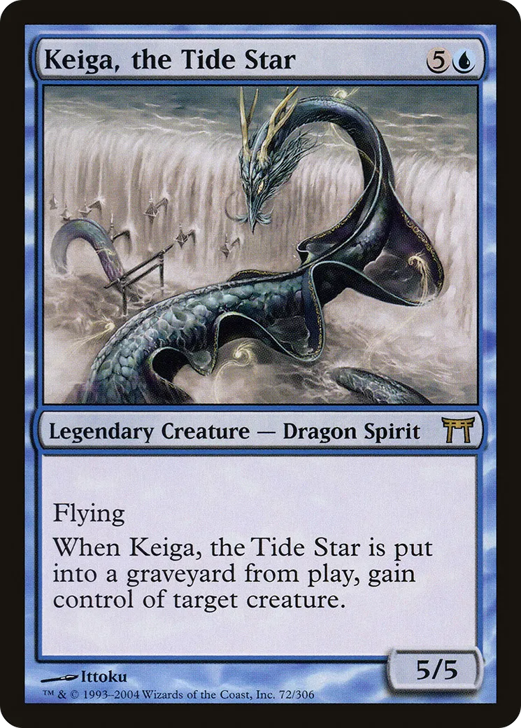 Keiga, the Tide Star — Champions of Kamigawa — Magic: The Gathering