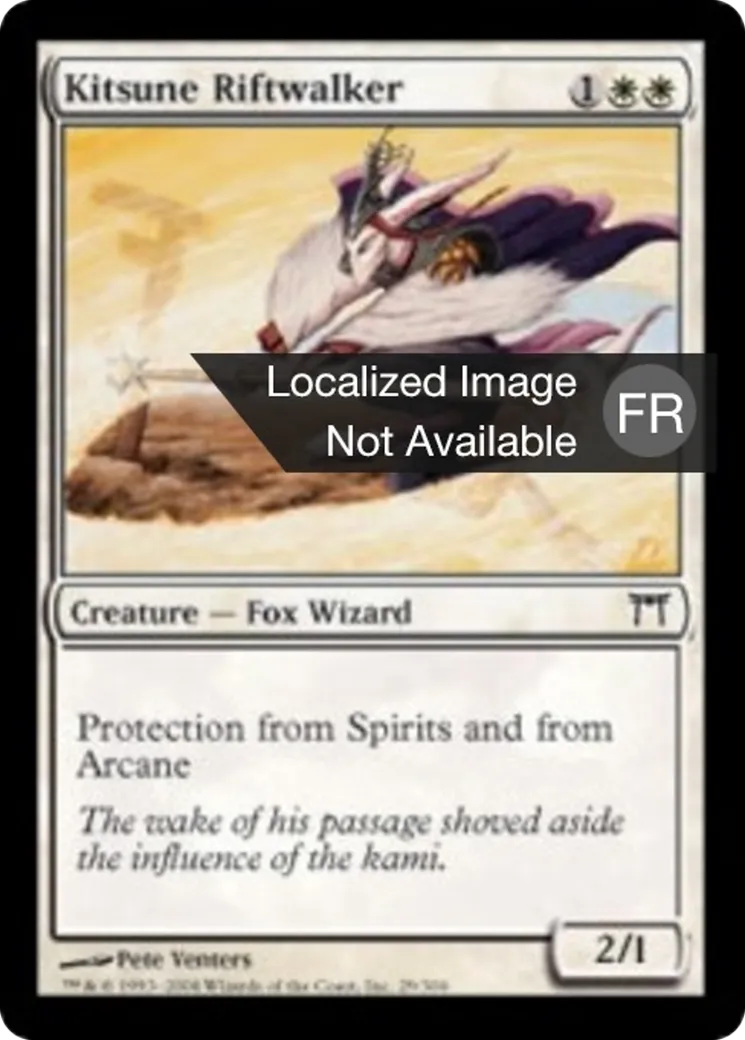 Marcheur des rides kitsune — Champions of Kamigawa — Magic: The Gathering