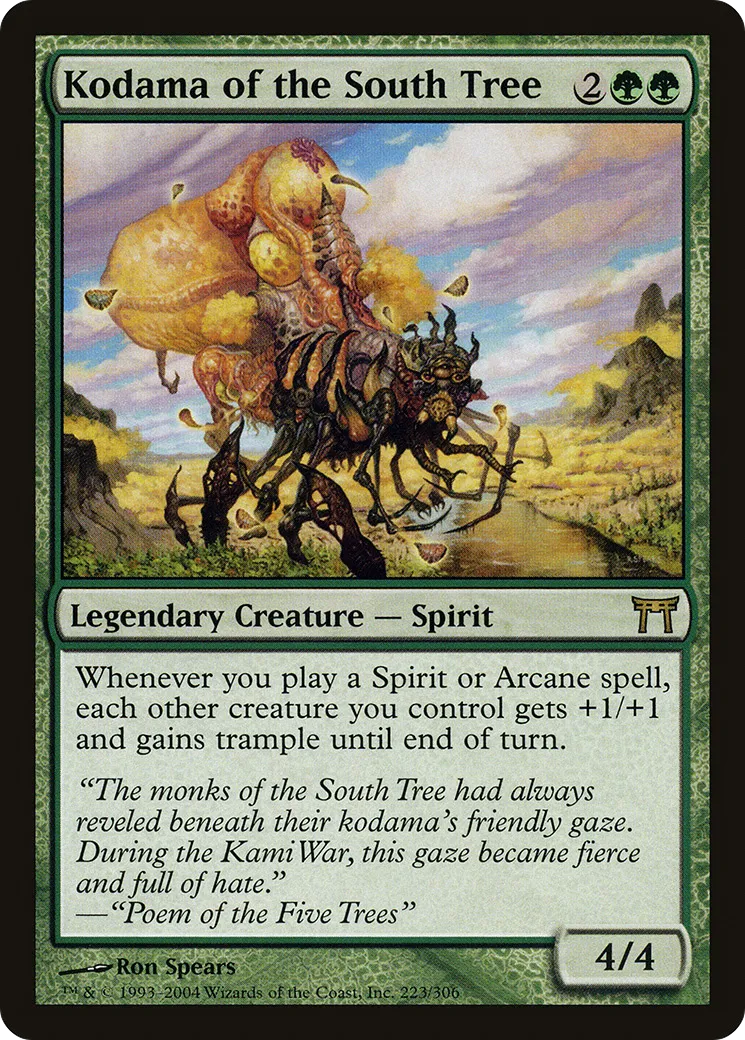 Kodama of the South Tree — Champions of Kamigawa — Magic: The Gathering
