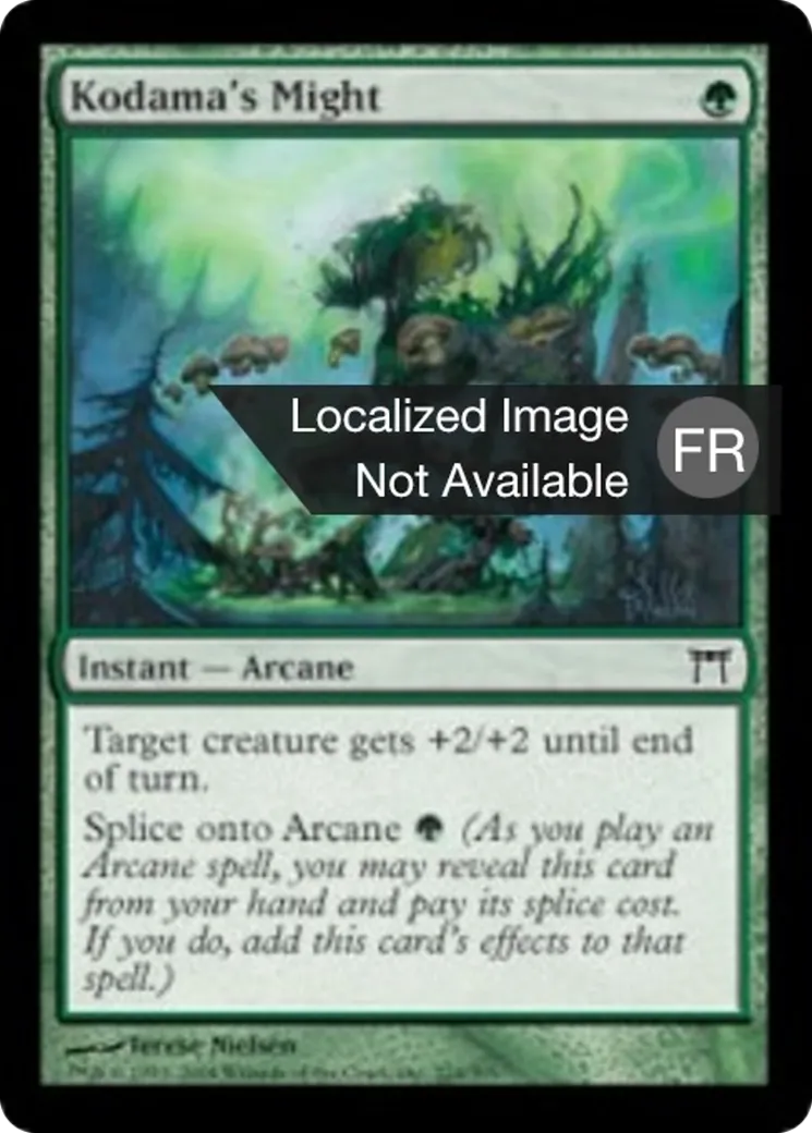 Puissance du kodama — Champions of Kamigawa — Magic: The Gathering