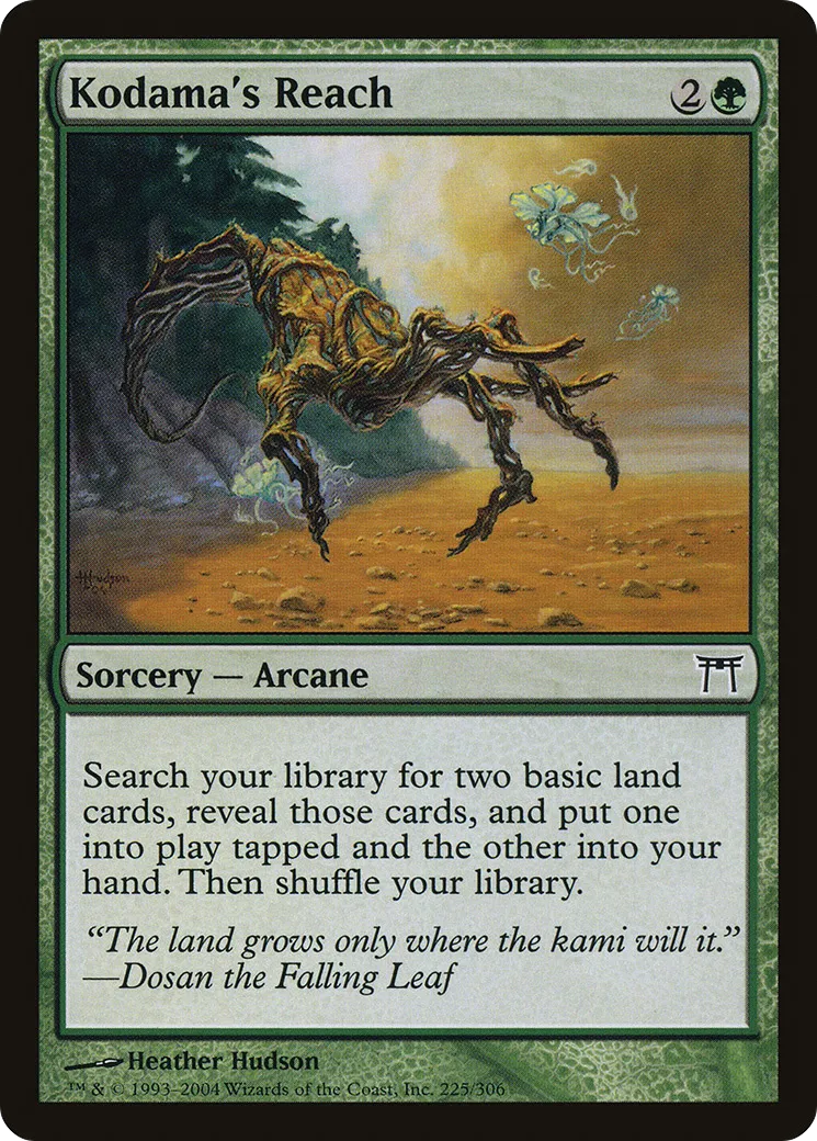 Kodama's Reach — Champions of Kamigawa — Magic: The Gathering