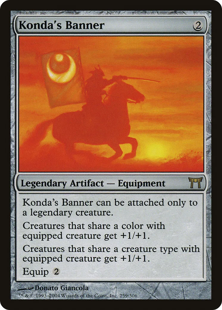 Konda's Banner — Champions of Kamigawa — Magic: The Gathering