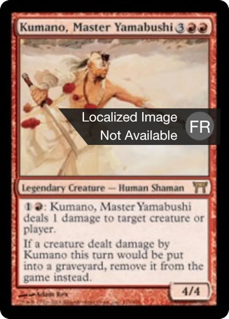 Kumano, maître yamabushi from Champions of Kamigawa - Magic: The Gathering