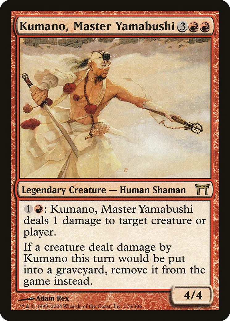 Kumano, Master Yamabushi — Champions of Kamigawa — Magic: The Gathering