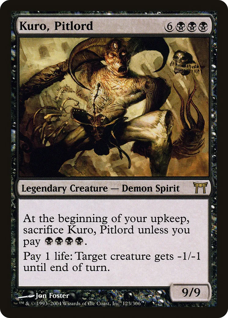 Kuro, Pitlord — Champions of Kamigawa — Magic: The Gathering