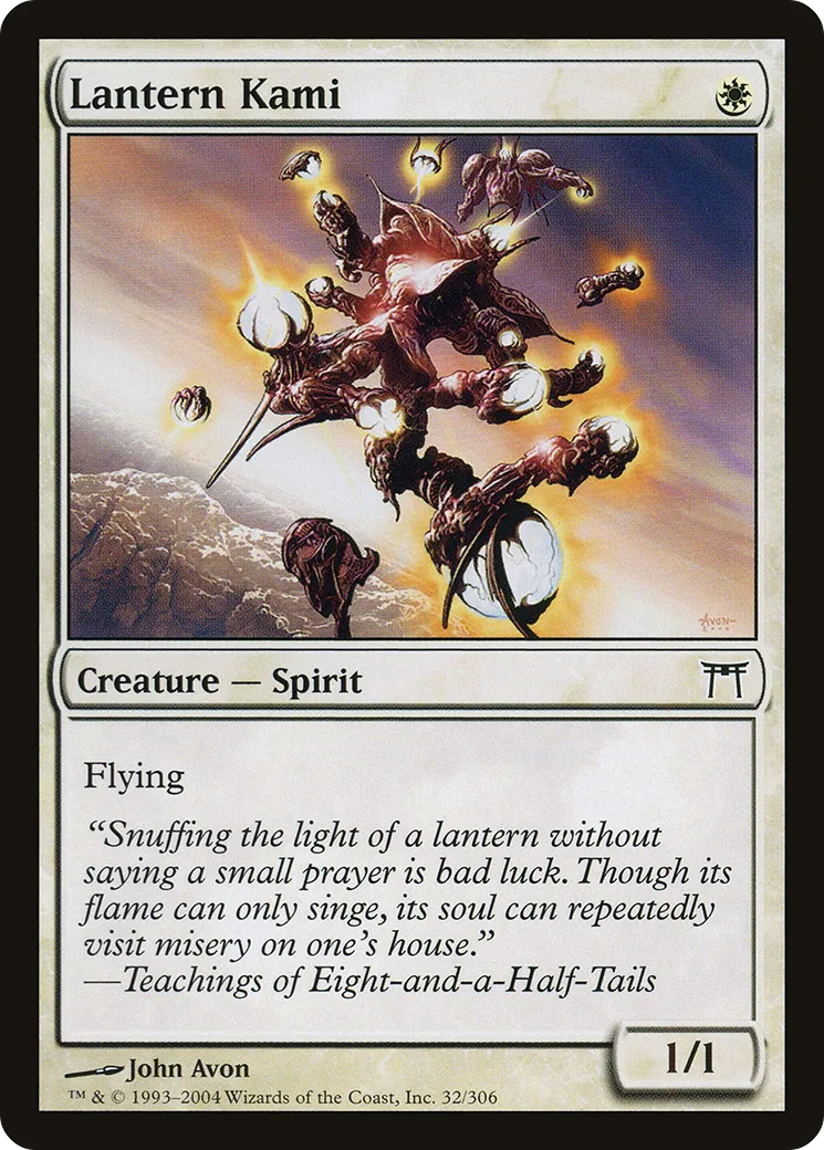 Kami de lanterne — Champions of Kamigawa — Magic: The Gathering