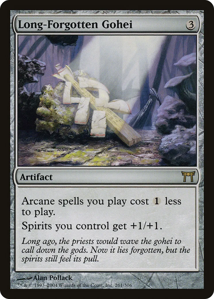 Long-Forgotten Gohei from Champions of Kamigawa - Magic: The Gathering