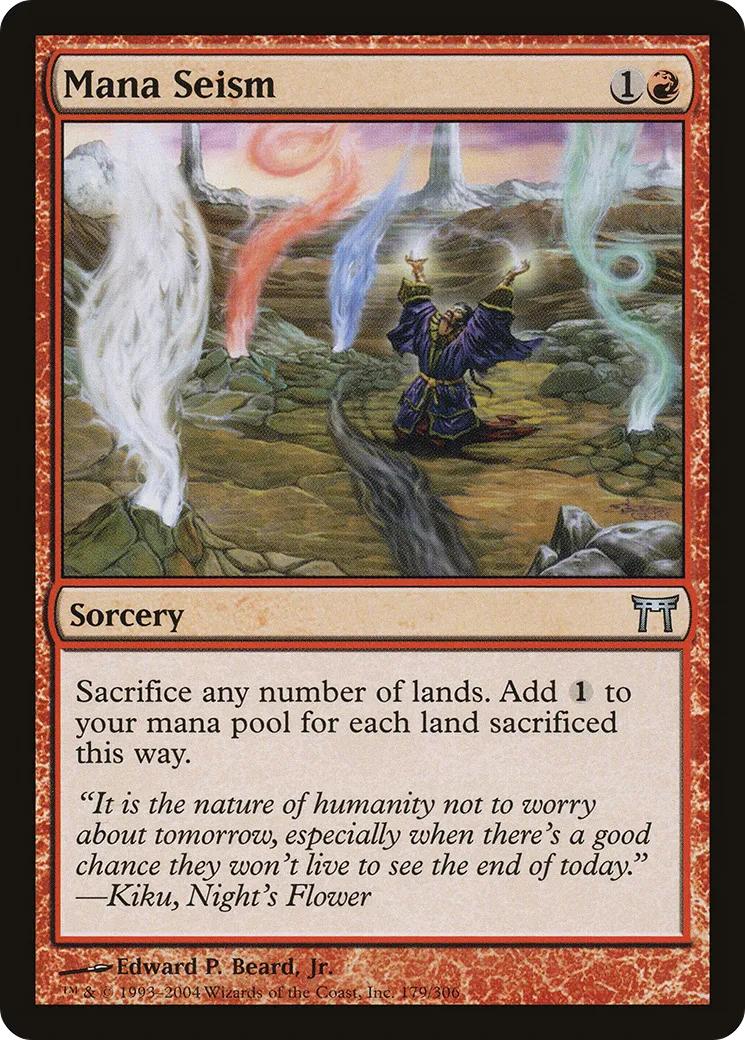 Séisme de mana — Champions of Kamigawa — Magic: The Gathering