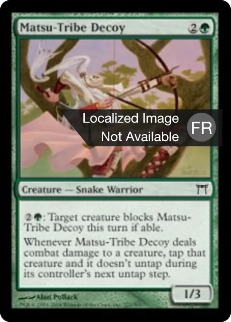 Leurreur de la tribu Matsu — Champions of Kamigawa — Magic: The Gathering