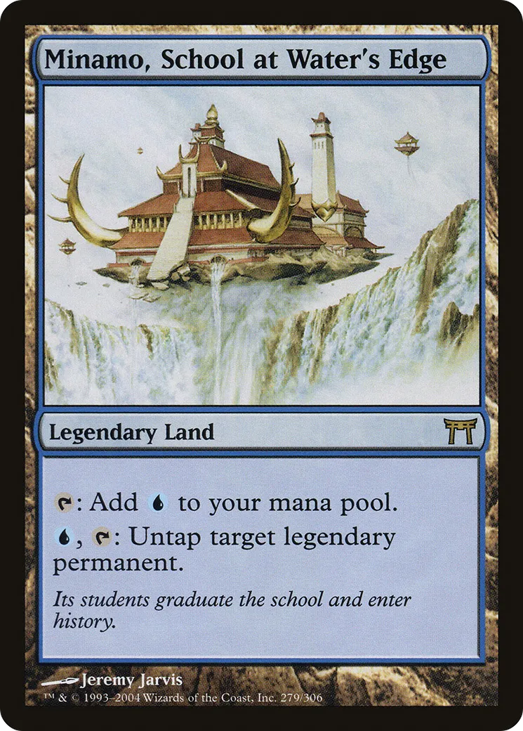 Minamo, School at Water's Edge — Champions of Kamigawa — Magic: The Gathering