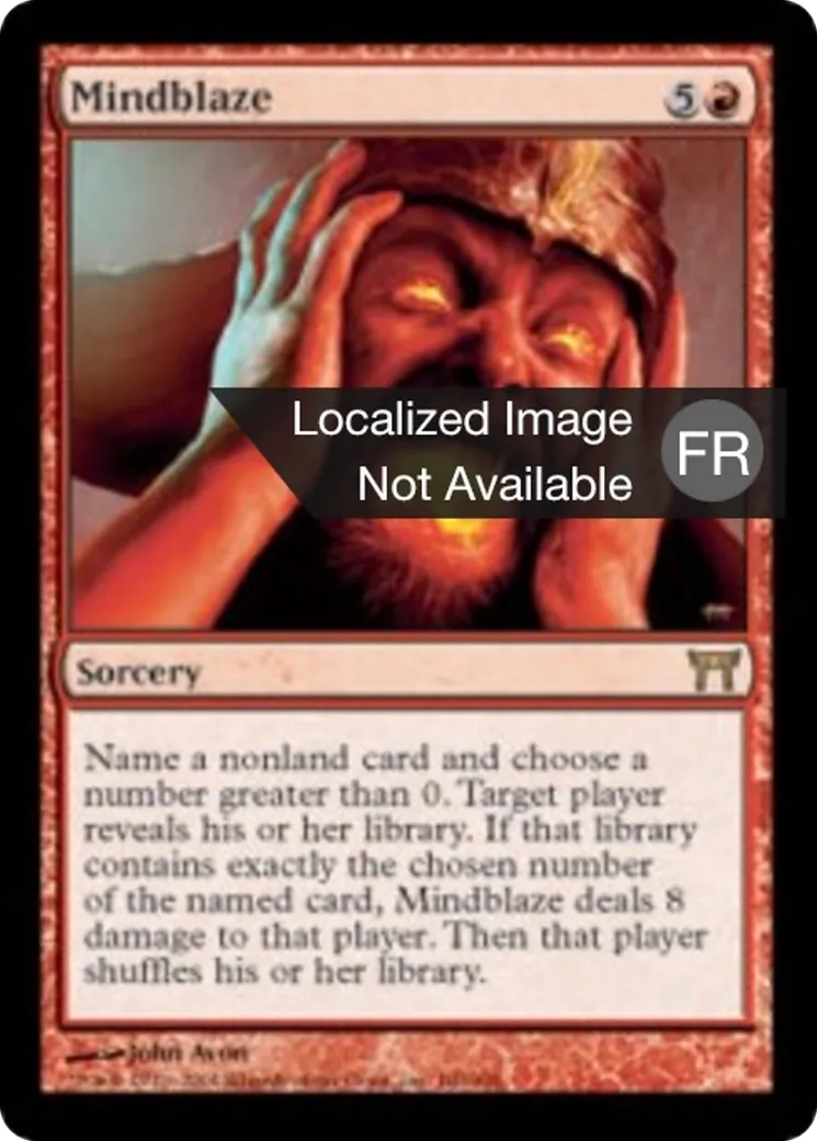 Brasier cérébral — Champions of Kamigawa — Magic: The Gathering