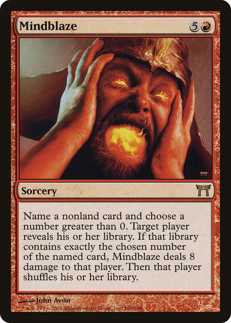 Brasier cérébral — Champions of Kamigawa — Magic: The Gathering