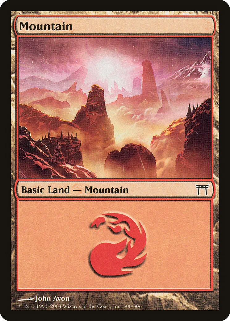 Montagne — Champions of Kamigawa — Magic: The Gathering