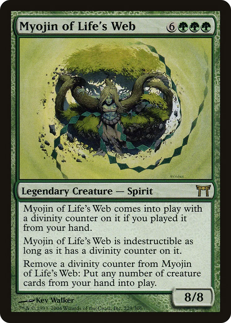 Myojin of Life's Web — Champions of Kamigawa — Magic: The Gathering