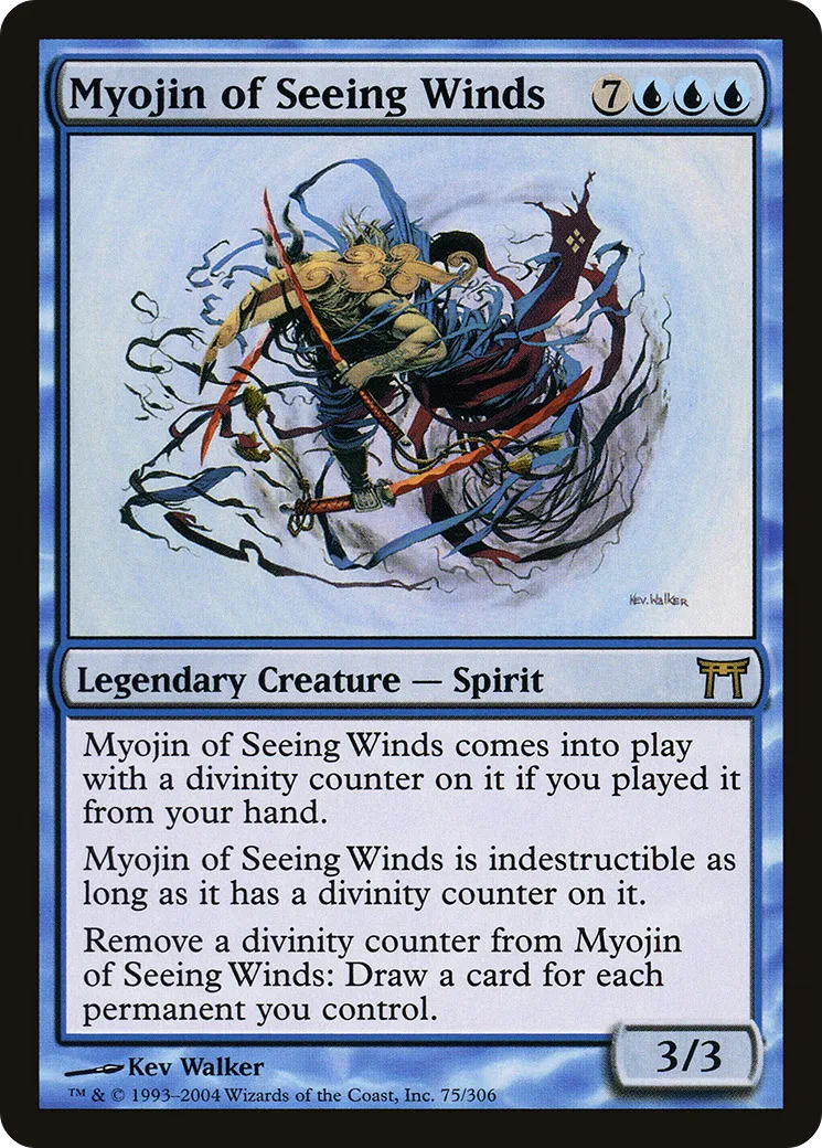 Myojin of Seeing Winds — Champions of Kamigawa — Magic: The Gathering