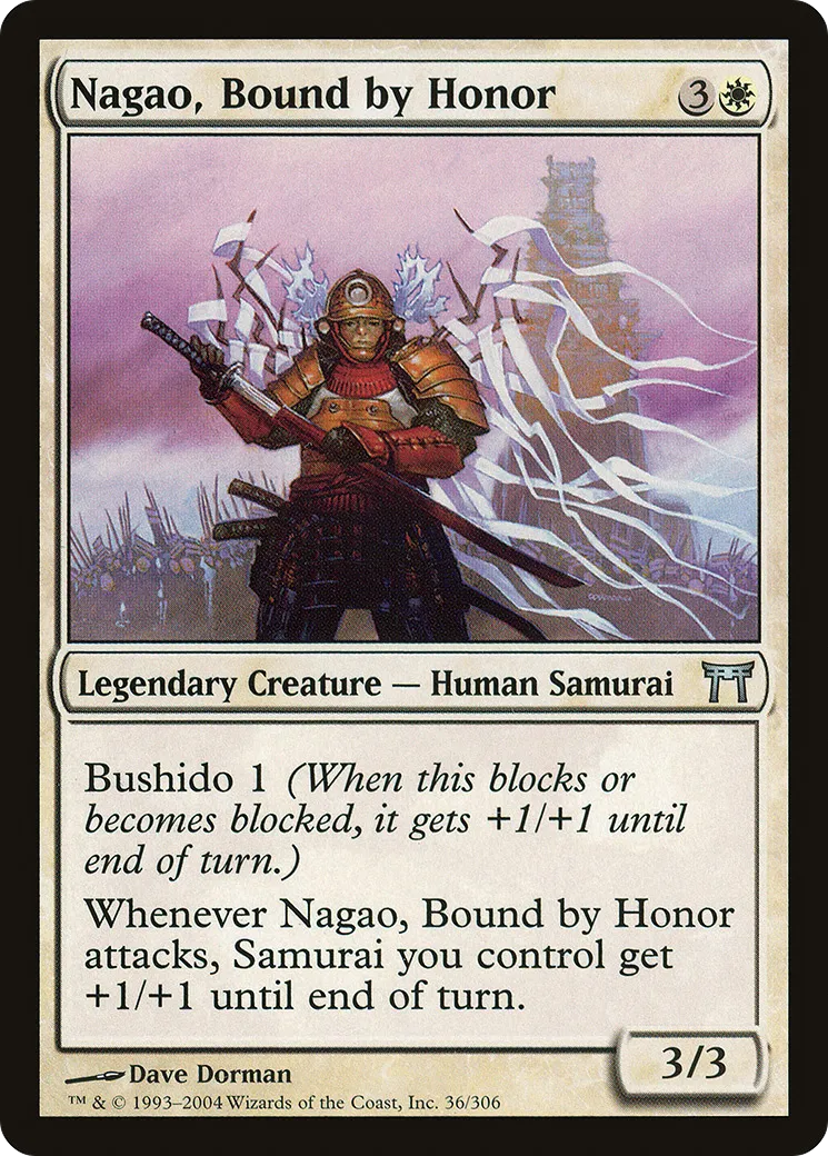 Nagao, lié par l'honneur — Champions of Kamigawa — Magic: The Gathering
