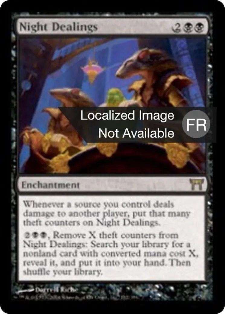 Transactions nocturnes — Champions of Kamigawa — Magic: The Gathering