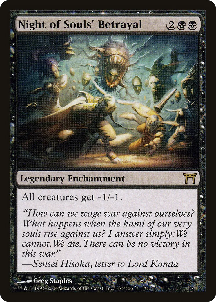 Night of Souls' Betrayal — Champions of Kamigawa — Magic: The Gathering