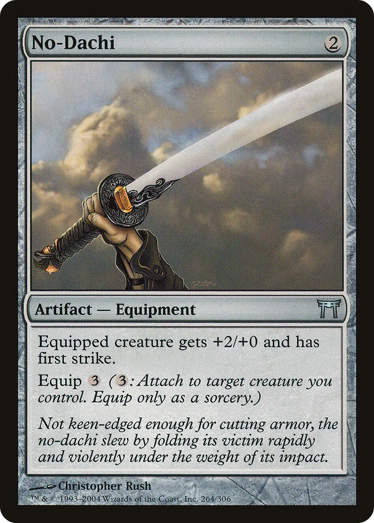 No-Dachi — Champions of Kamigawa — Magic: The Gathering