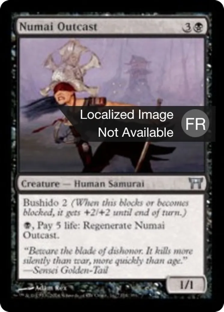 Proscrite de Numai — Champions of Kamigawa — Magic: The Gathering