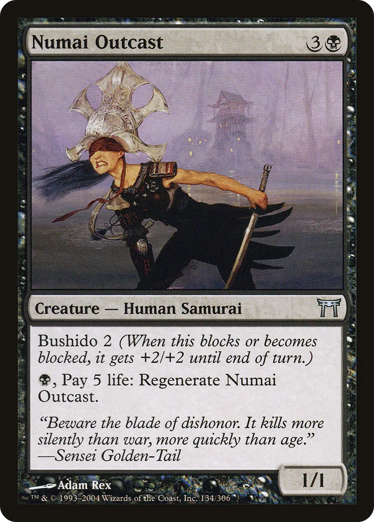 Numai Outcast — Champions of Kamigawa — Magic: The Gathering