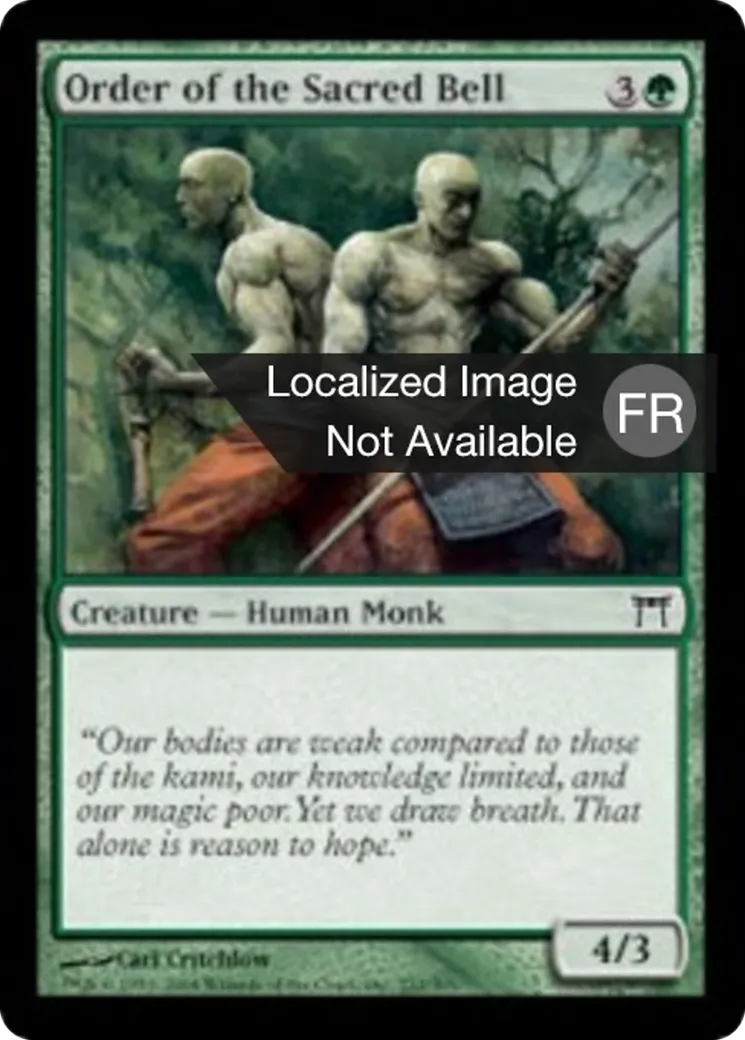 Ordre de la Cloche sacrée — Champions of Kamigawa — Magic: The Gathering