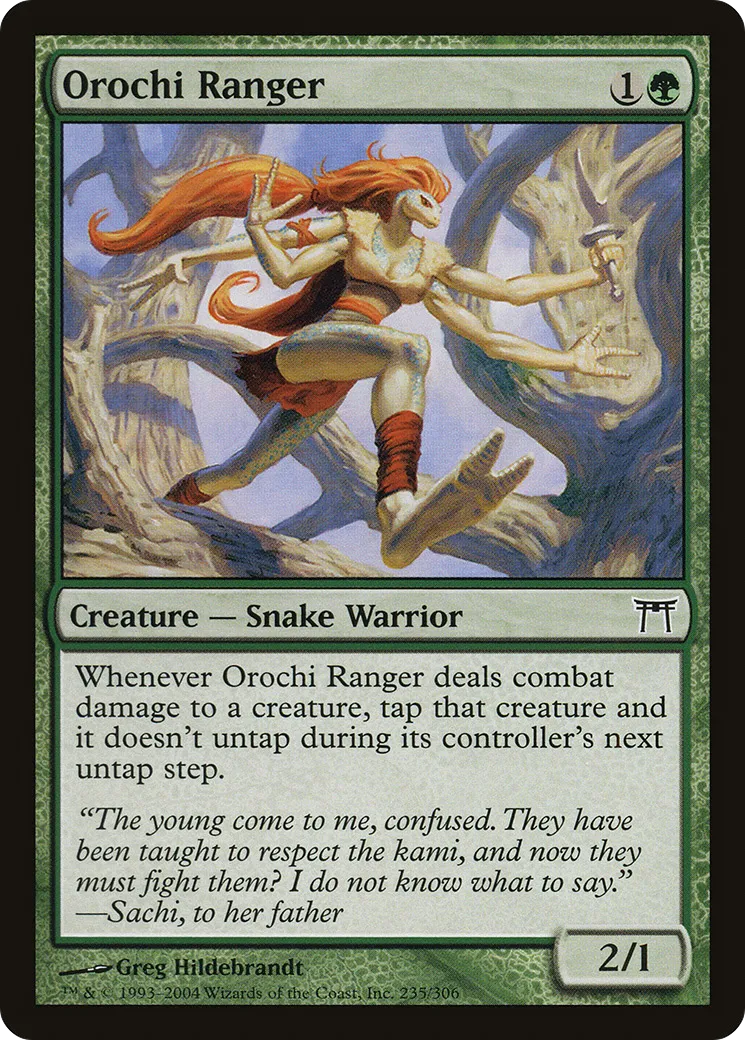 Orochi Ranger — Champions of Kamigawa — Magic: The Gathering