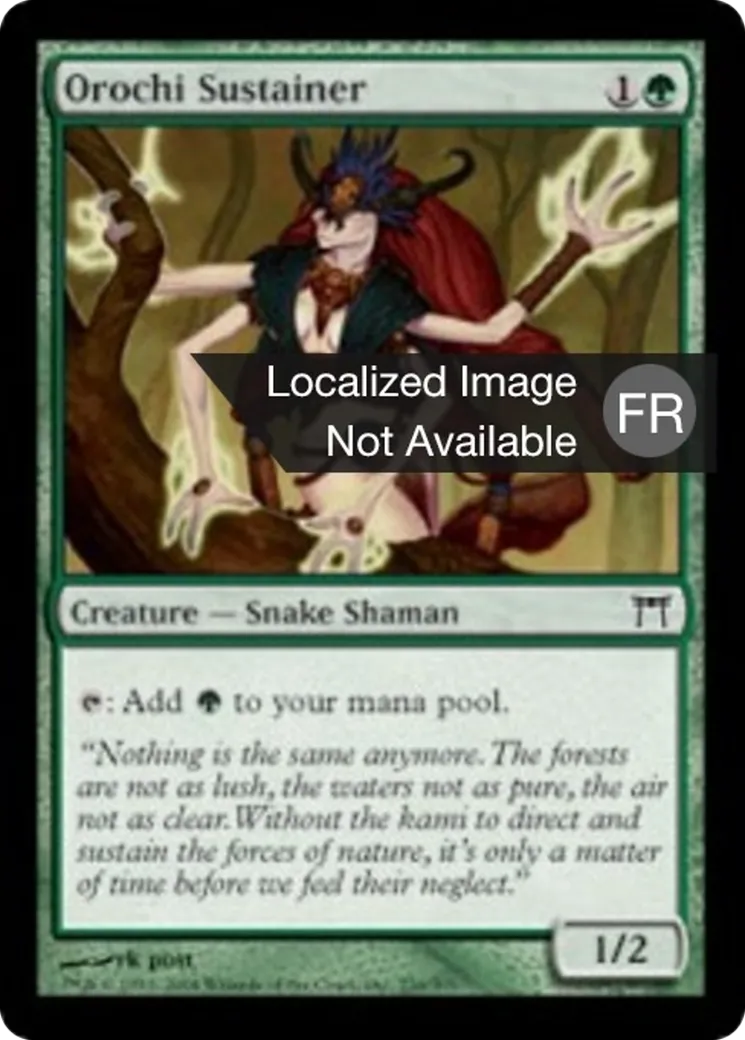 Nourrisseuse orochi — Champions of Kamigawa — Magic: The Gathering
