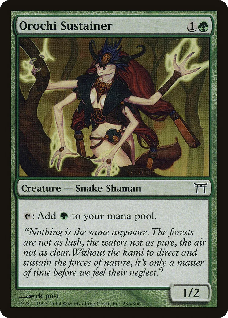 Nourrisseuse orochi — Champions of Kamigawa — Magic: The Gathering