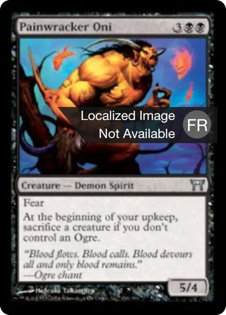Bourreau oni — Champions of Kamigawa — Magic: The Gathering