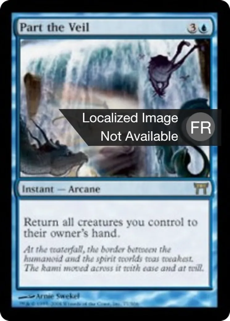 Ouvrir le voile — Champions of Kamigawa — Magic: The Gathering