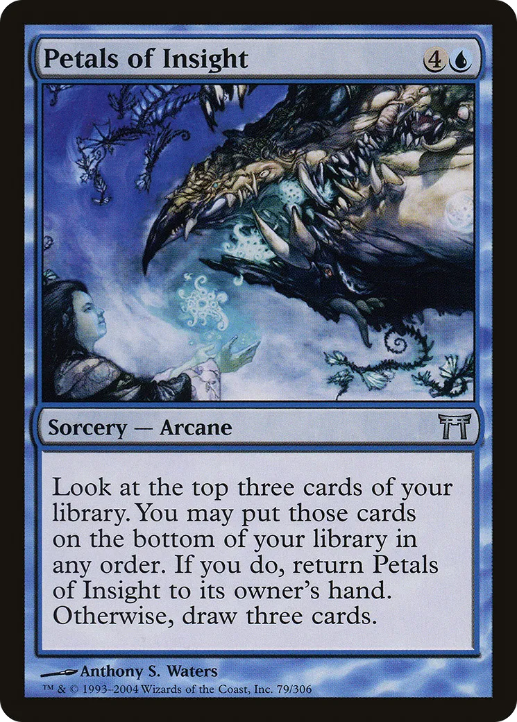 Petals of Insight — Champions of Kamigawa — Magic: The Gathering