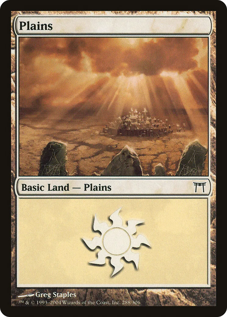 Plains — Champions of Kamigawa — Magic: The Gathering