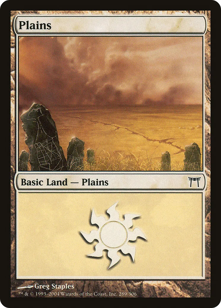 Plains — Champions of Kamigawa — Magic: The Gathering
