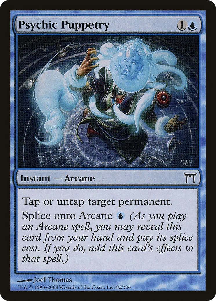 Marionnettisme psychique — Champions of Kamigawa — Magic: The Gathering