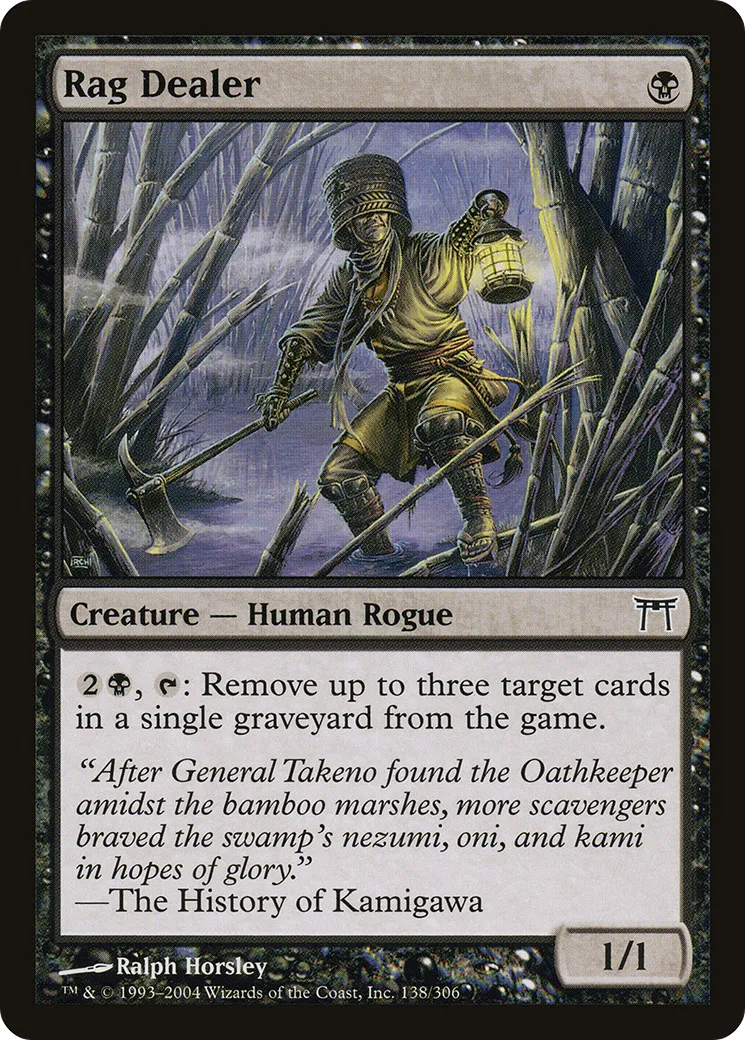 Rag Dealer — Champions of Kamigawa — Magic: The Gathering