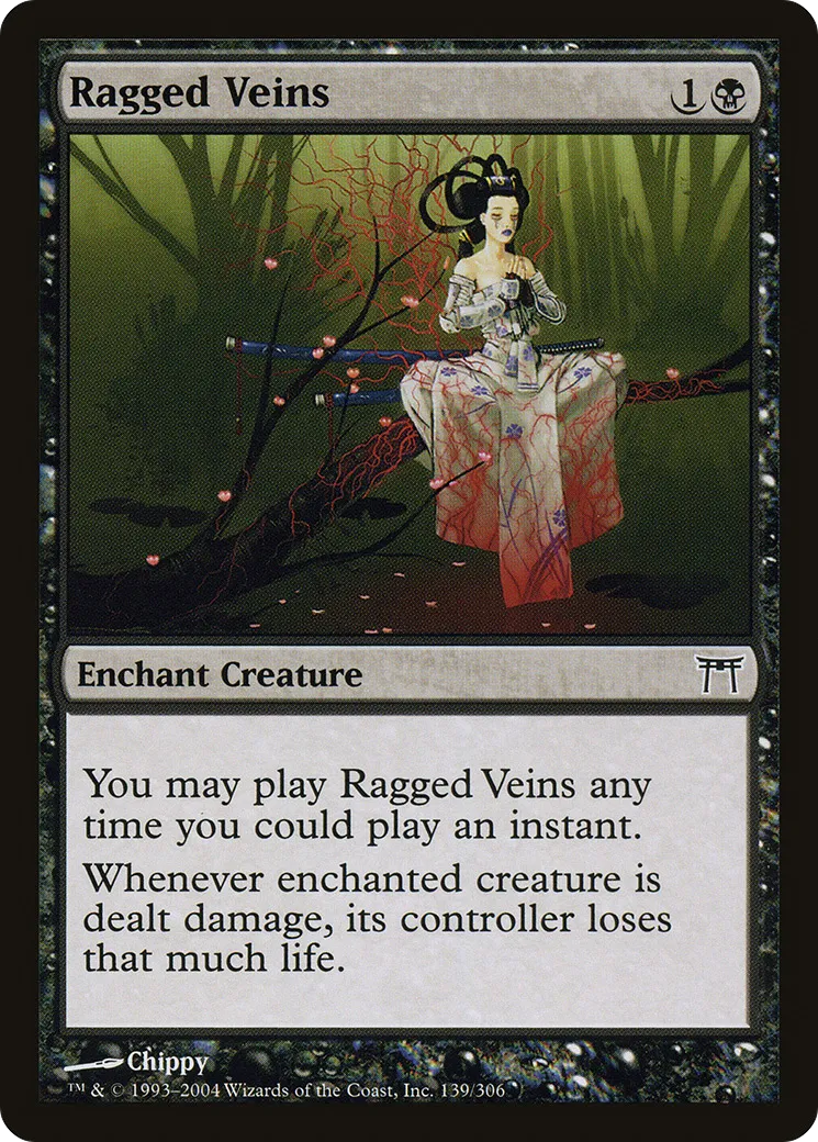 Ragged Veins — Champions of Kamigawa — Magic: The Gathering