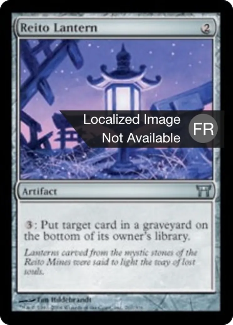 Lanterne de Reito — Champions of Kamigawa — Magic: The Gathering