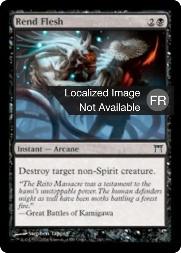 Arracher la chair from Champions of Kamigawa - Magic: The Gathering