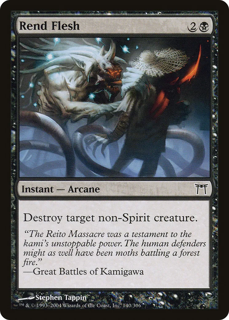 Rend Flesh from Champions of Kamigawa - Magic: The Gathering