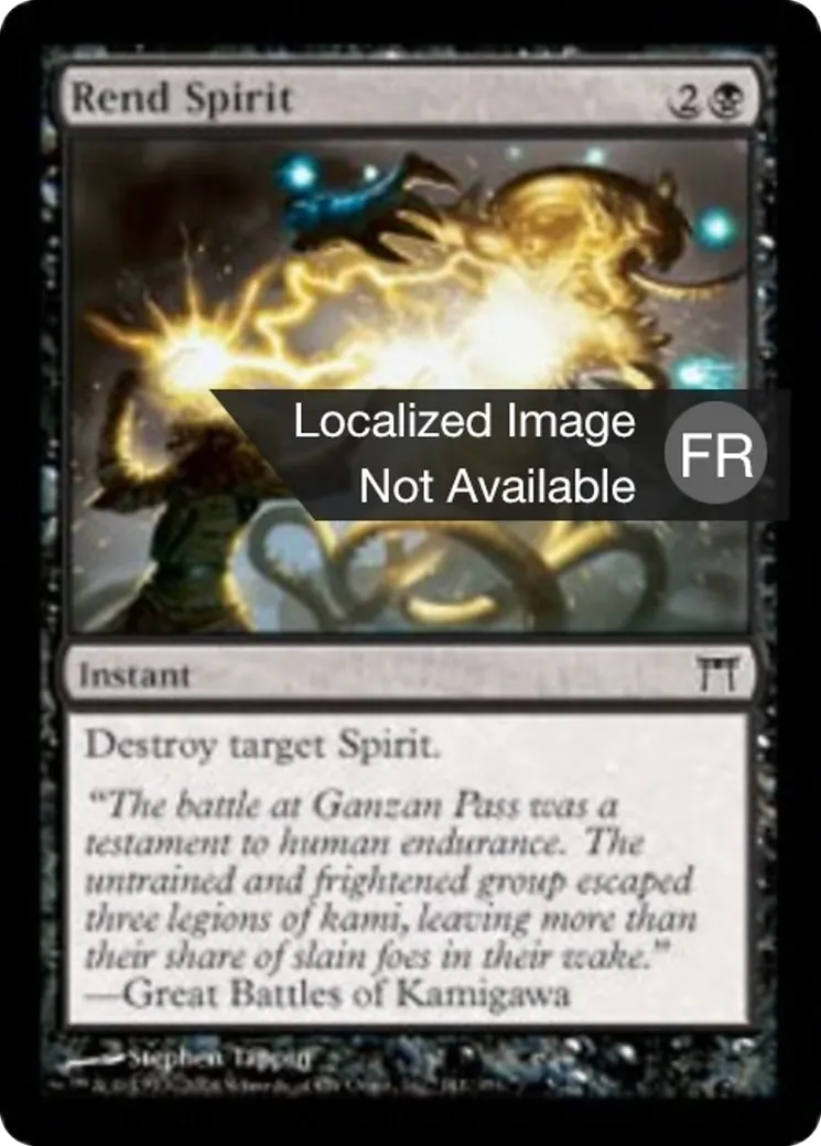 Arracher l'esprit — Champions of Kamigawa — Magic: The Gathering