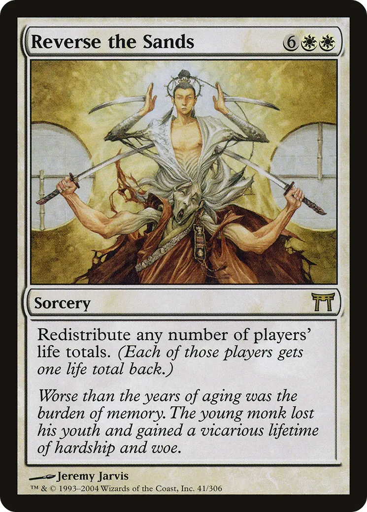 Reverse the Sands — Champions of Kamigawa — Magic: The Gathering