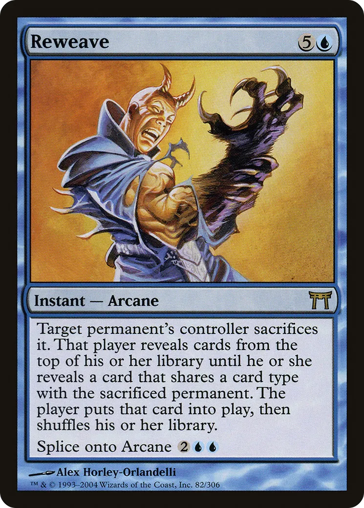 Reweave — Champions of Kamigawa — Magic: The Gathering