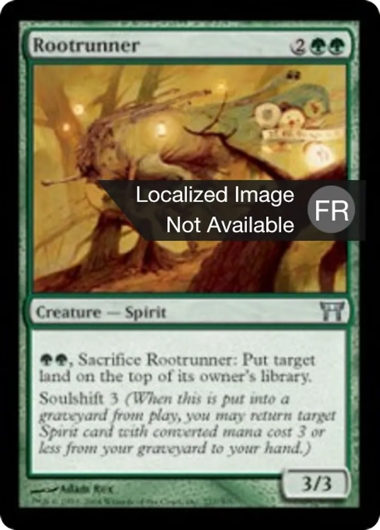 Coureur des racines from Champions of Kamigawa - Magic: The Gathering