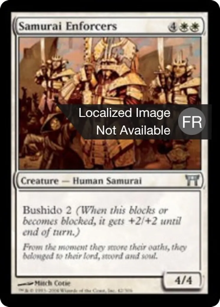 Argousins samouraïs — Champions of Kamigawa — Magic: The Gathering