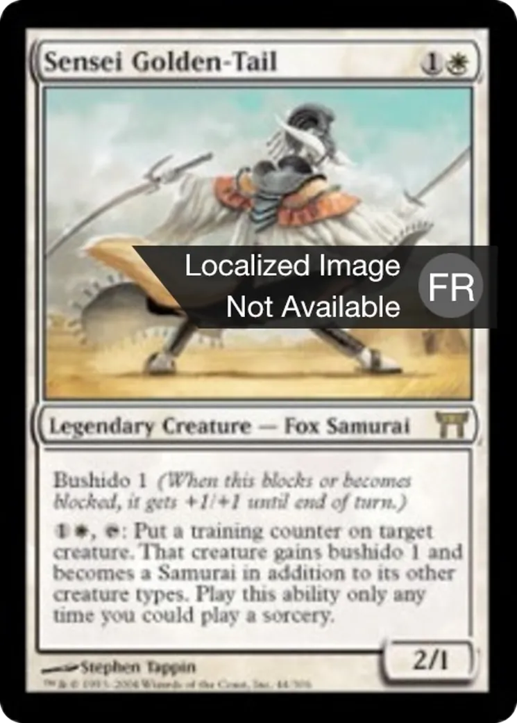Sensei Queue-dorée — Champions of Kamigawa — Magic: The Gathering