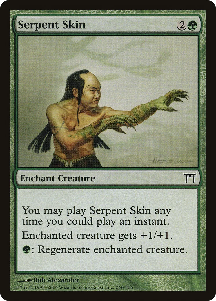 Peau de serpent — Champions of Kamigawa — Magic: The Gathering
